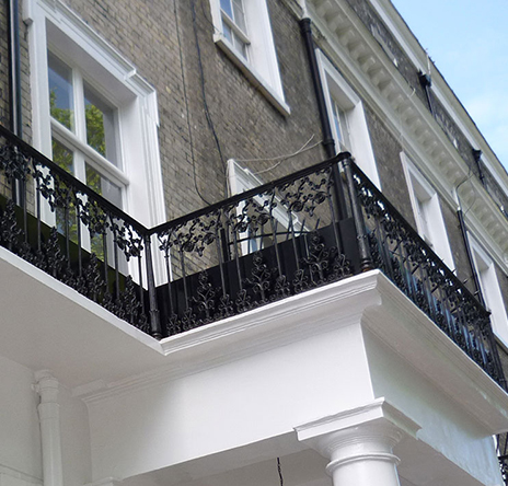 metal railing