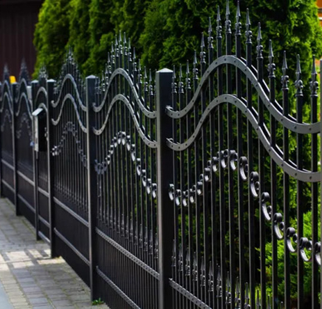 metal fence